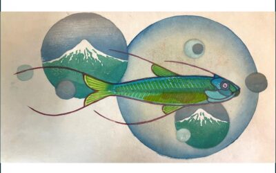 Wakasagi (Japanese Printmaking and Little Fish)